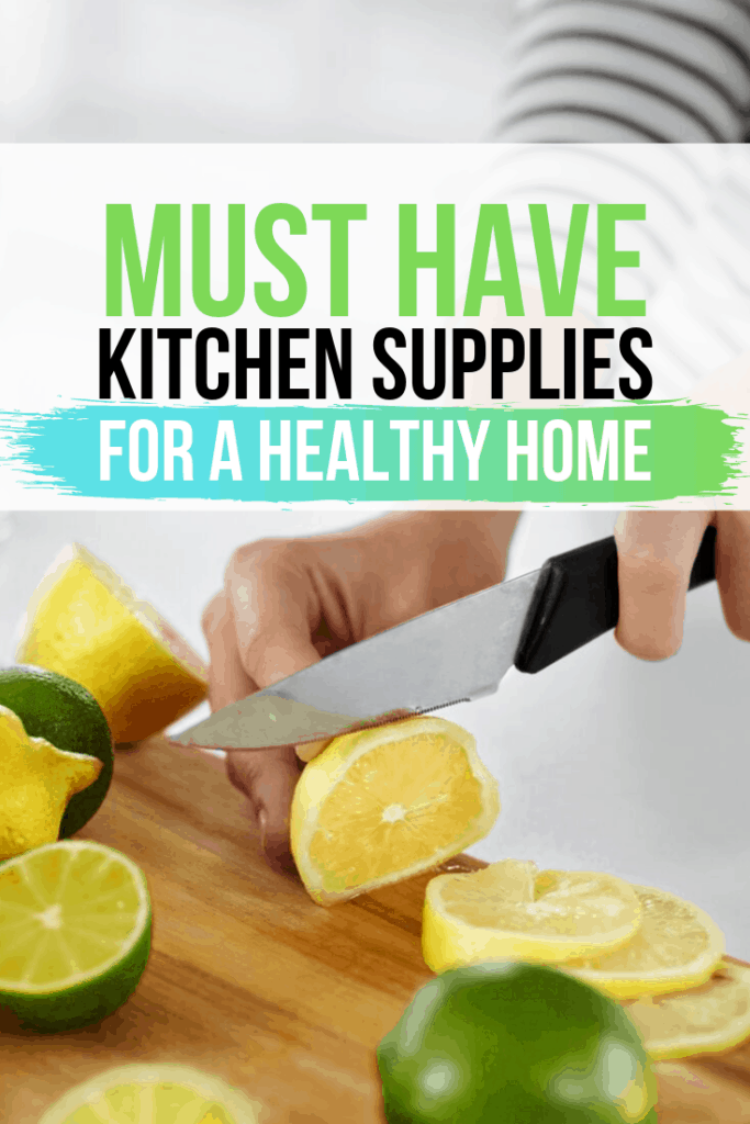 healthy kitchen supplies