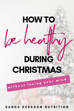 how to be healthy during christmas