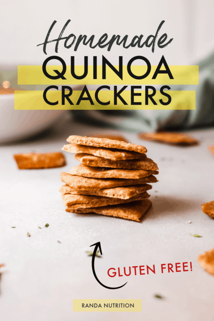 quinoa crackers recipe