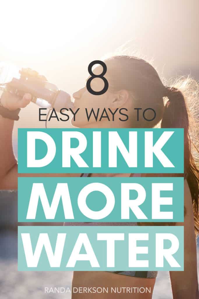 8 tips to drink more water. Try these tricks to stay hydrated and improve your health! #drinkmorewater #hydration #80dayobsession #liift4 #water