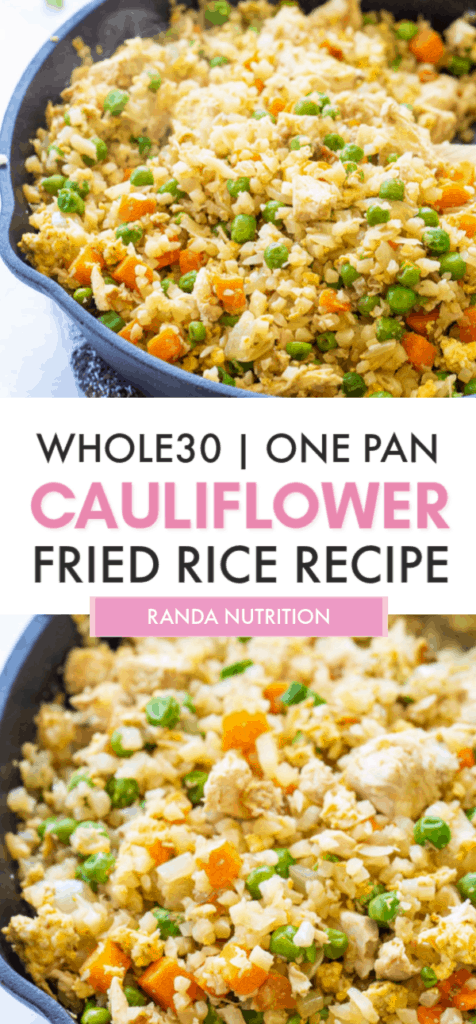 cauliflower fried rice