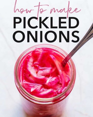 how to make pickled onions