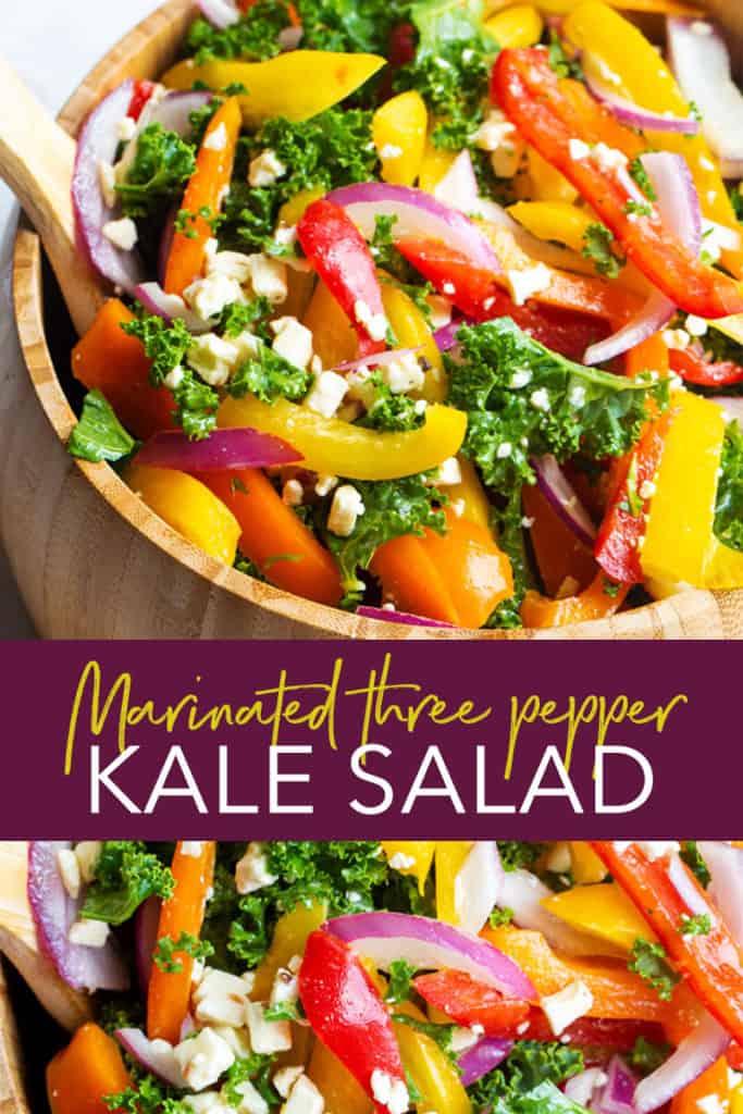 marinated kale salad