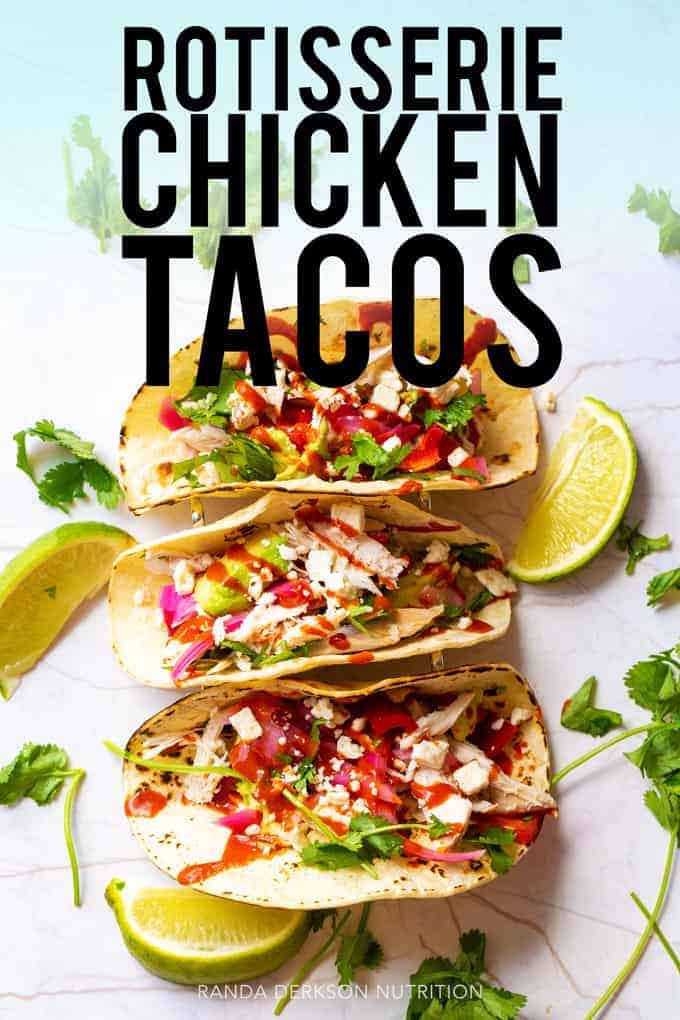 rotisserie chicken tacos