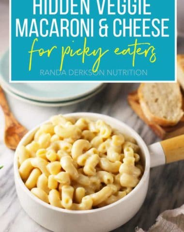 hidden veggie macaroni and cheese for picky eaters
