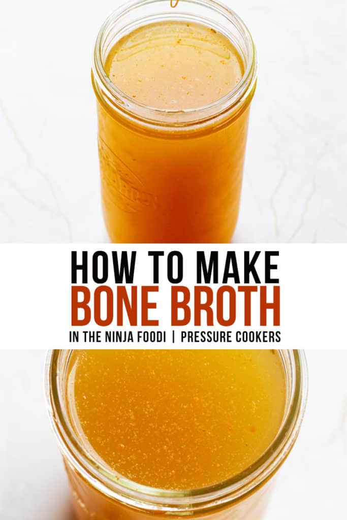 how to make bone broth in the ninja foodi