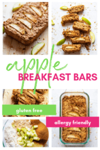 Healthy Apple Breakfast Bars [No Sugar] | Randa Nutrition