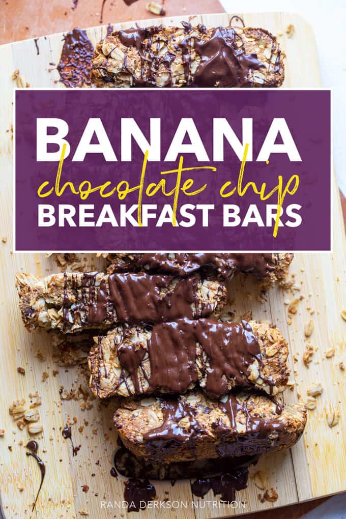 banana chocolate chip bars