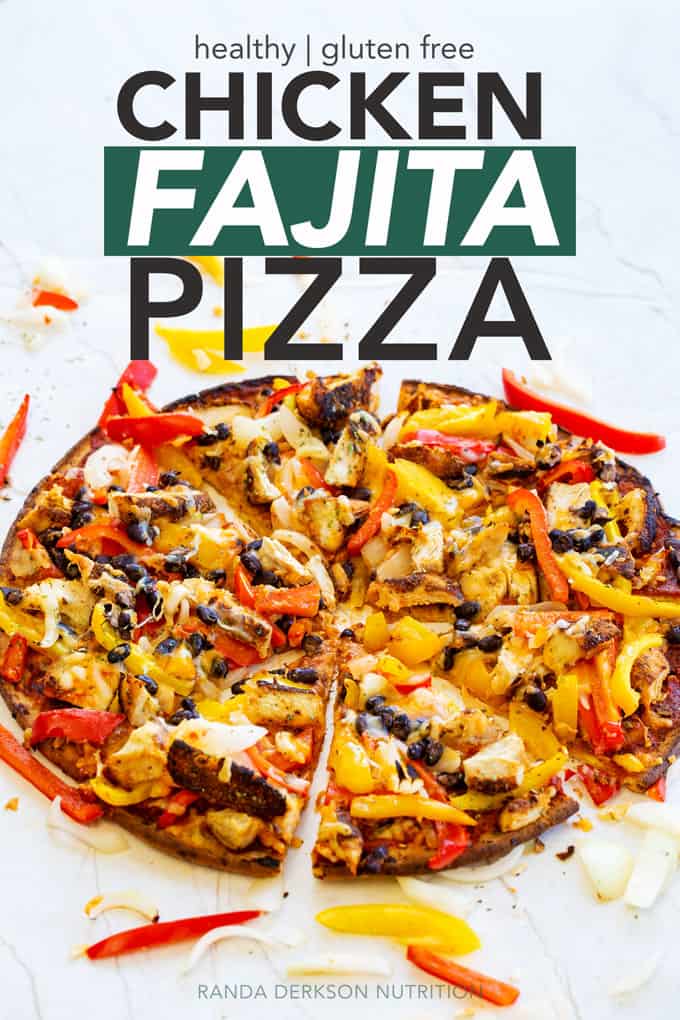 chicken fajita pizza