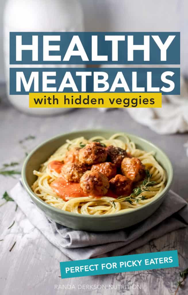 Healthy Meatballs with Hidden Veggies | Randa Nutrition