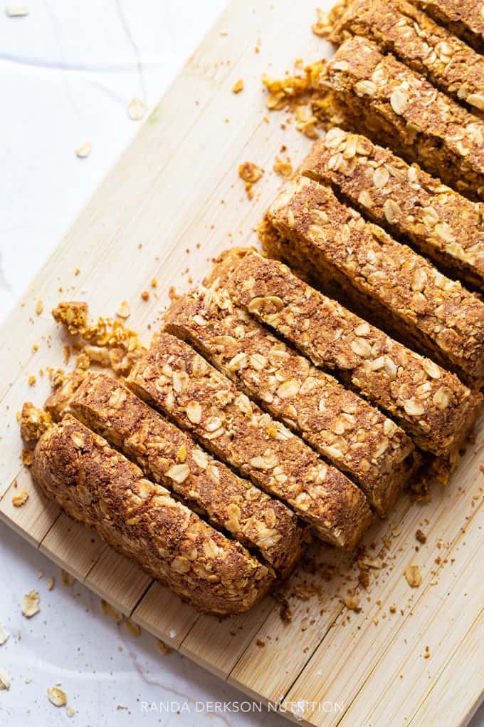 Healthy Pumpkin Breakfast Bars