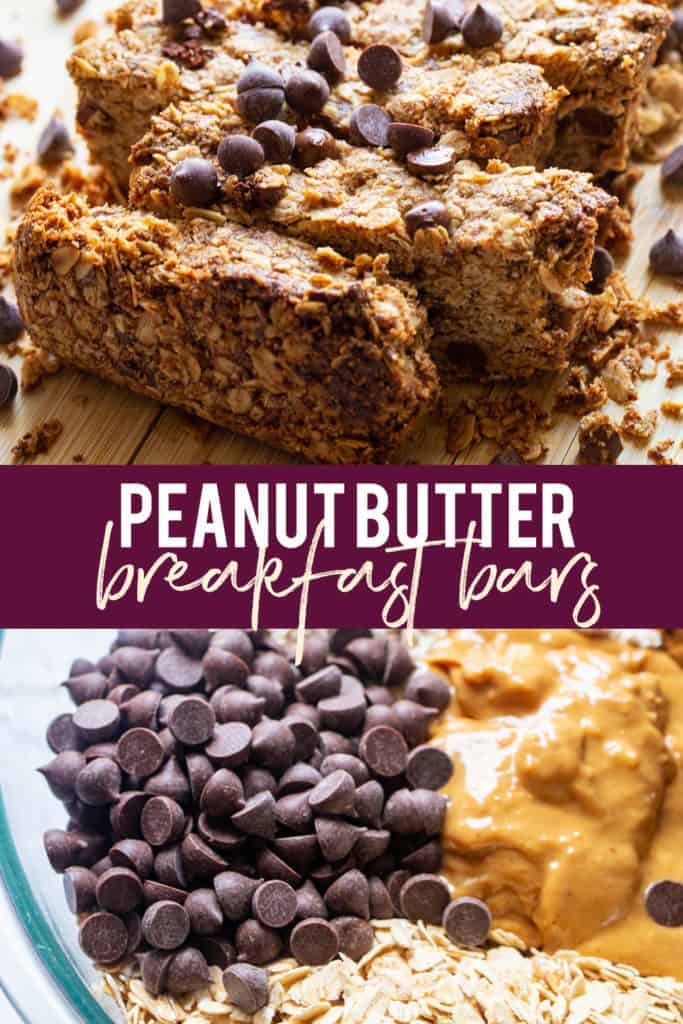 peanut butter breakfast bars