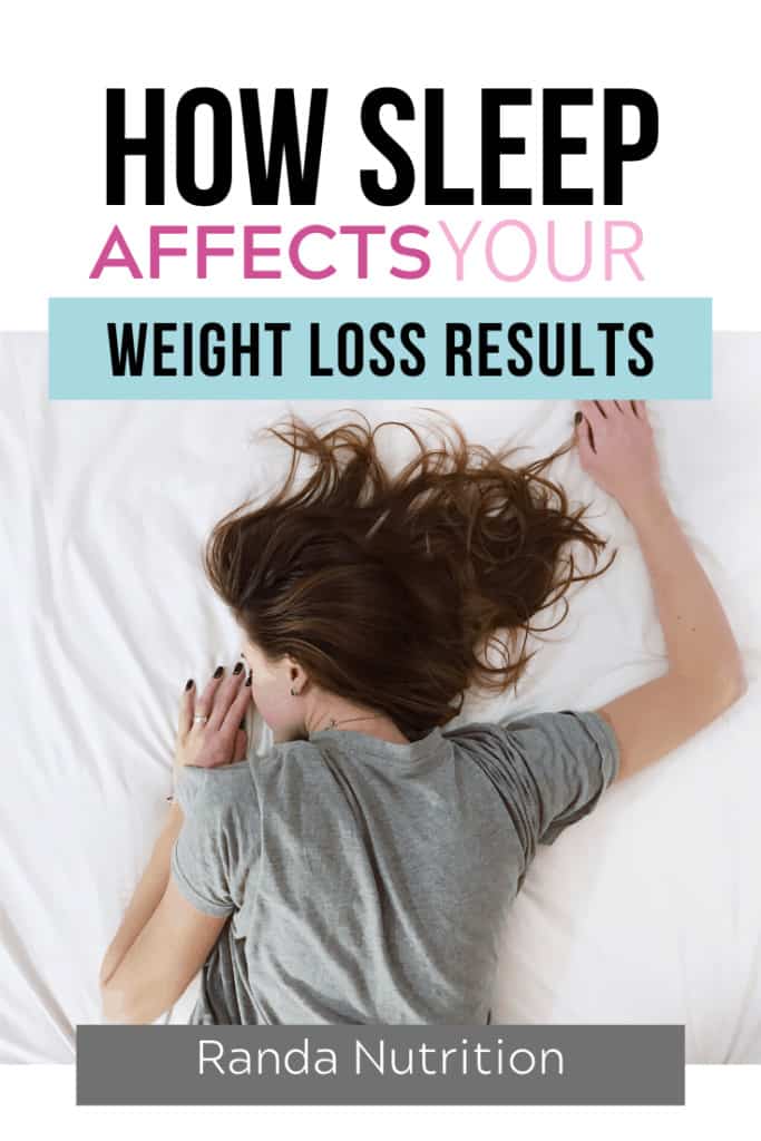 how sleep affects weight loss