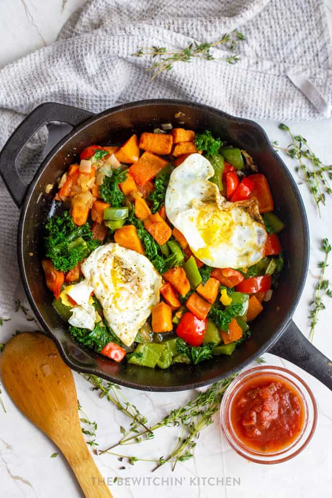 whole30 egg skillet