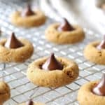 gingerbread kiss cookies