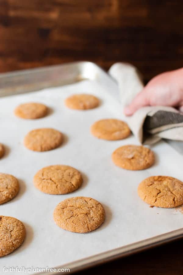 ginger snap cookies gluten free