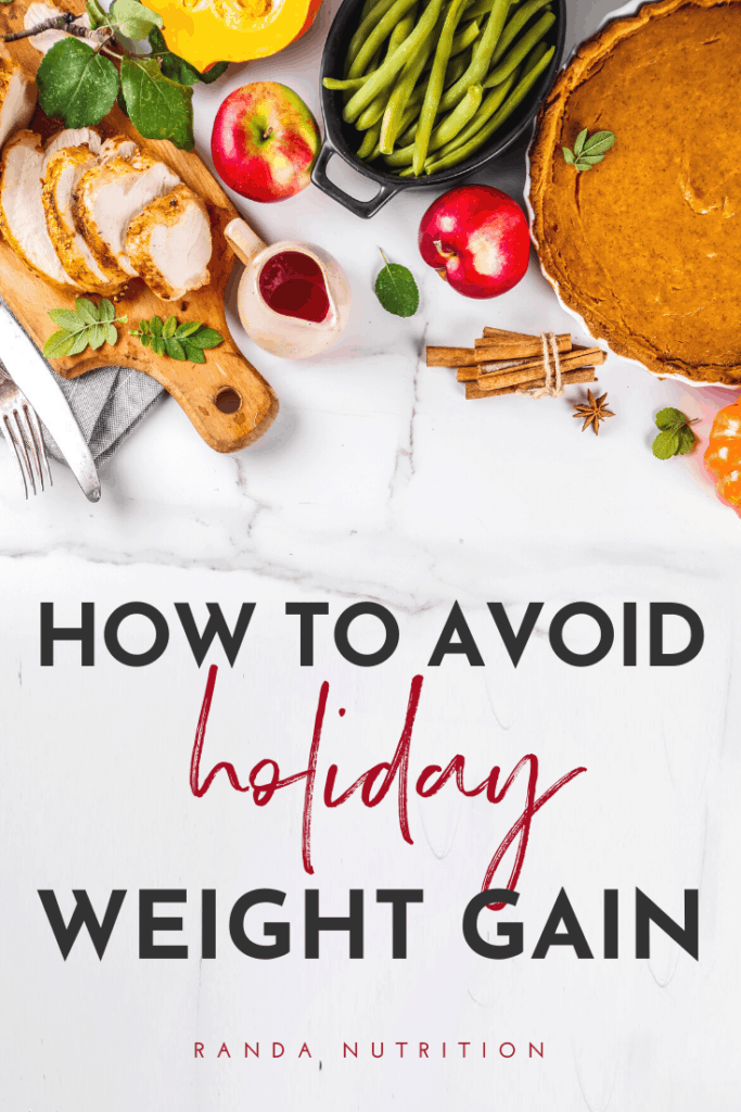 how to avoid holiday weight gain