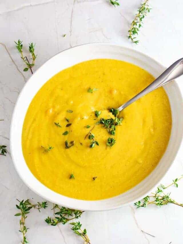 roasted cauliflower soup
