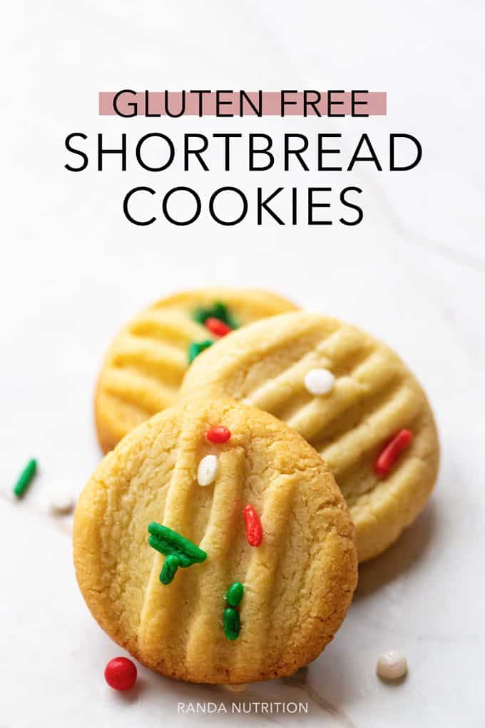 gluten free shortbread cookies