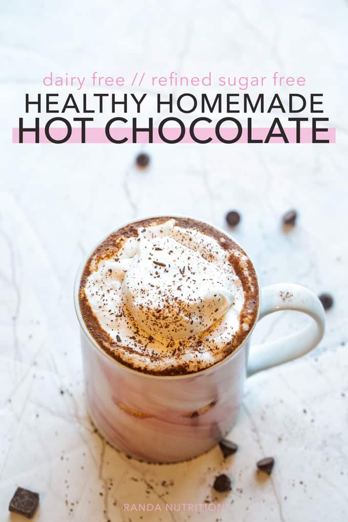healthy homemade hot chocolate recipe