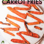 carrot fries platter