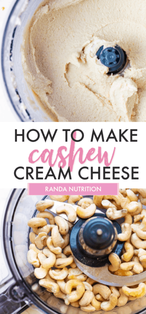 how to make cashew cream cheese