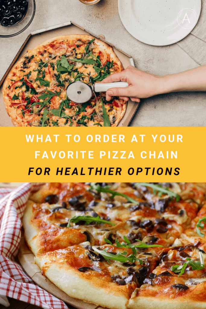 healthier pizza delivery menu