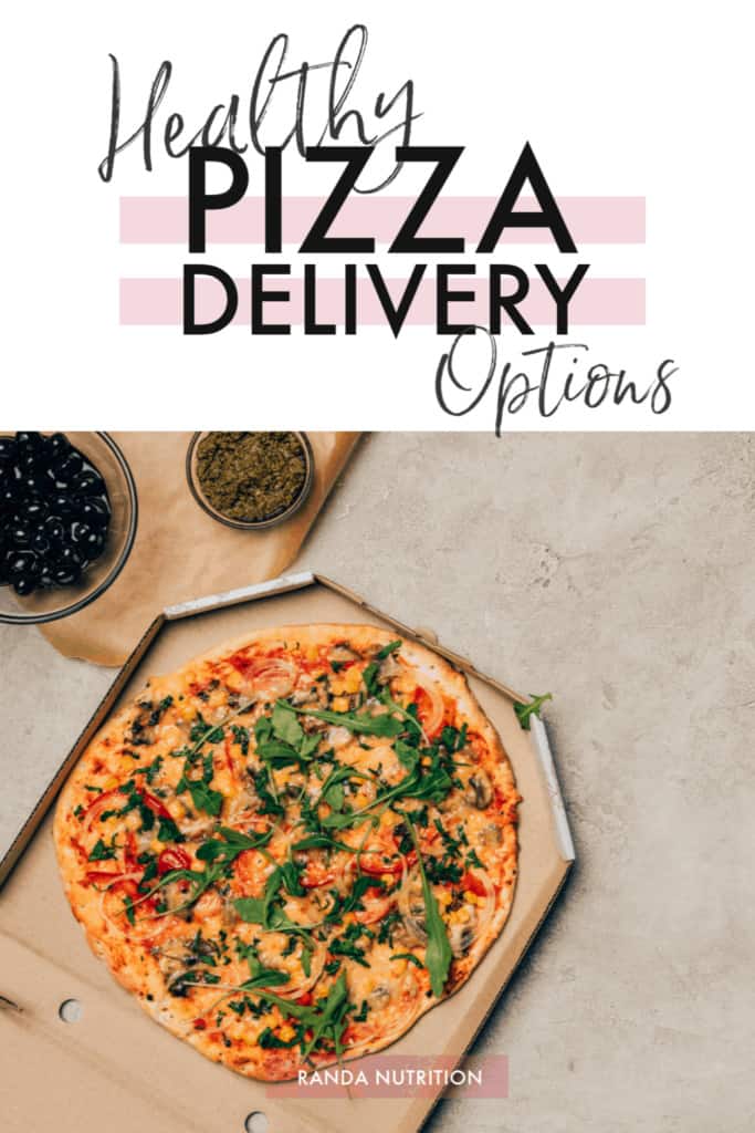 healthy pizza delivery options