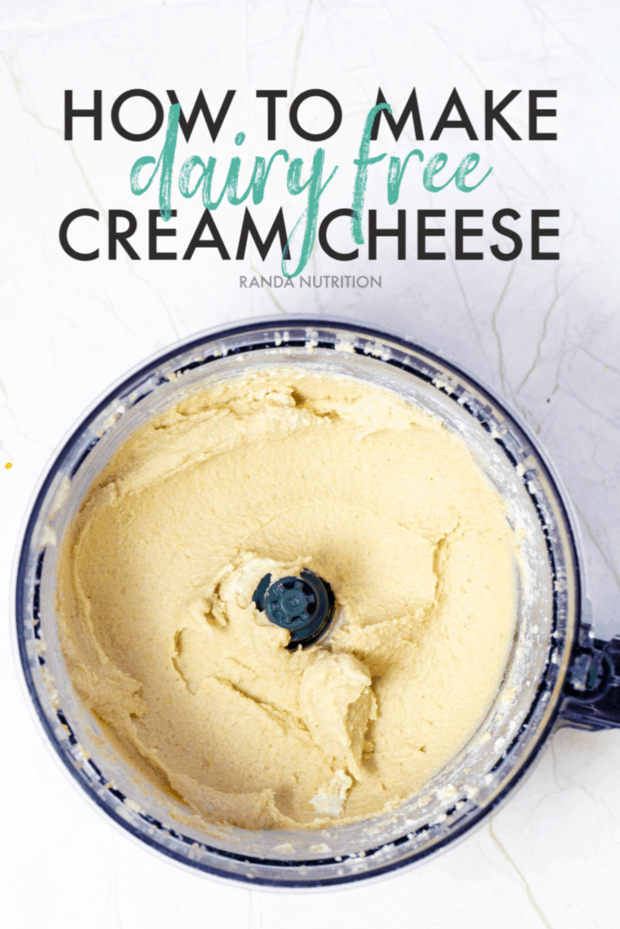 how to make dairy free cream cheese
