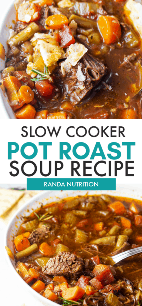 slow cooker pot roast soup recipe