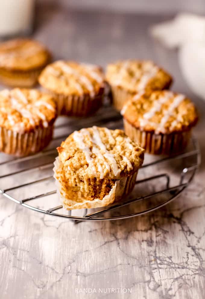 gluten free muffins recipe with glaze