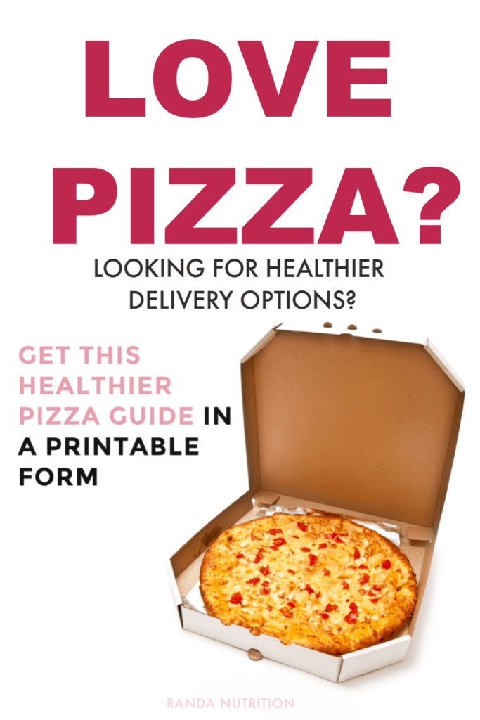 healthy pizza deliver
