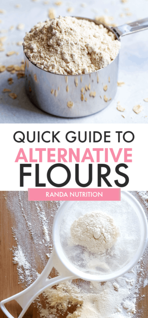 quick guide to alternative flours