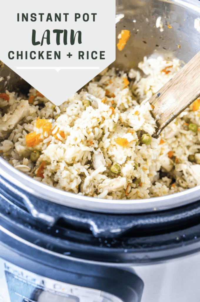instant pot latin chicken rice