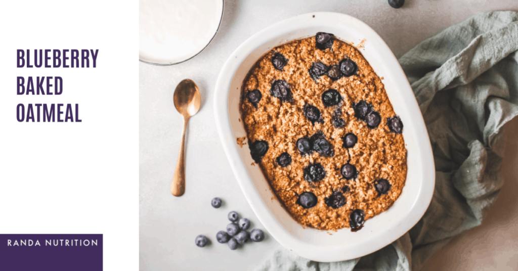 blueberry baked oatmeal