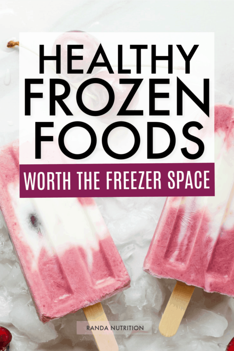 healthy freezer foods