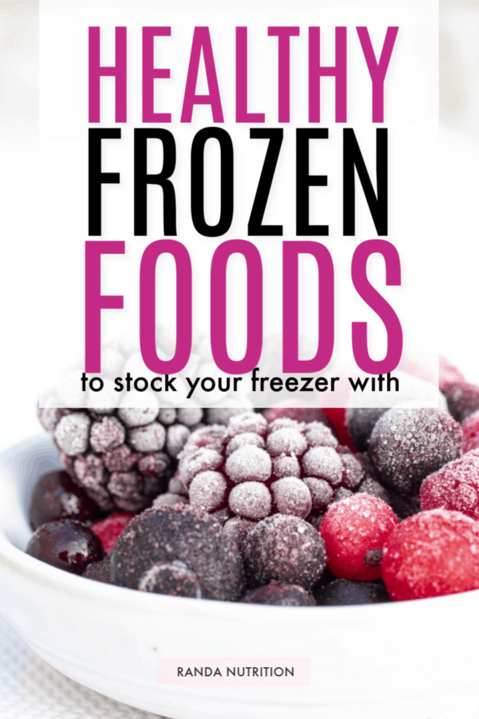 healthy frozen foods