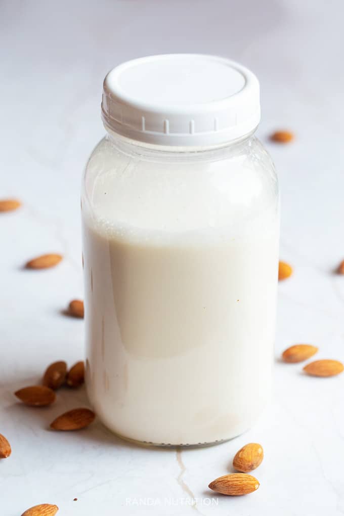 recipe for almond milk