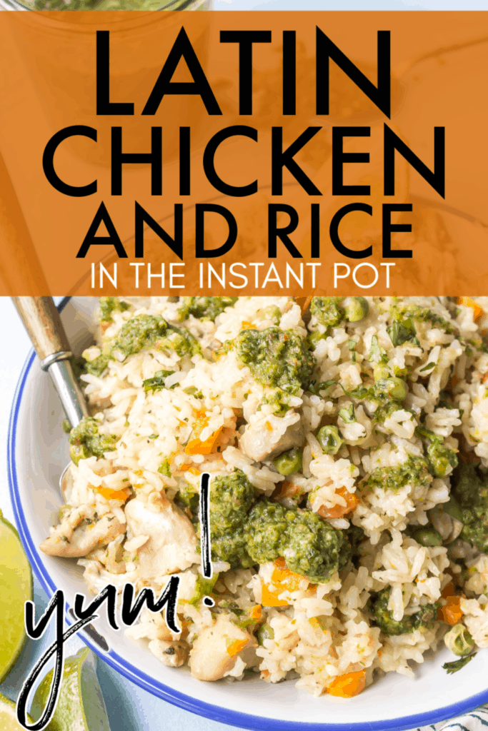 instant pot latin chicken rice