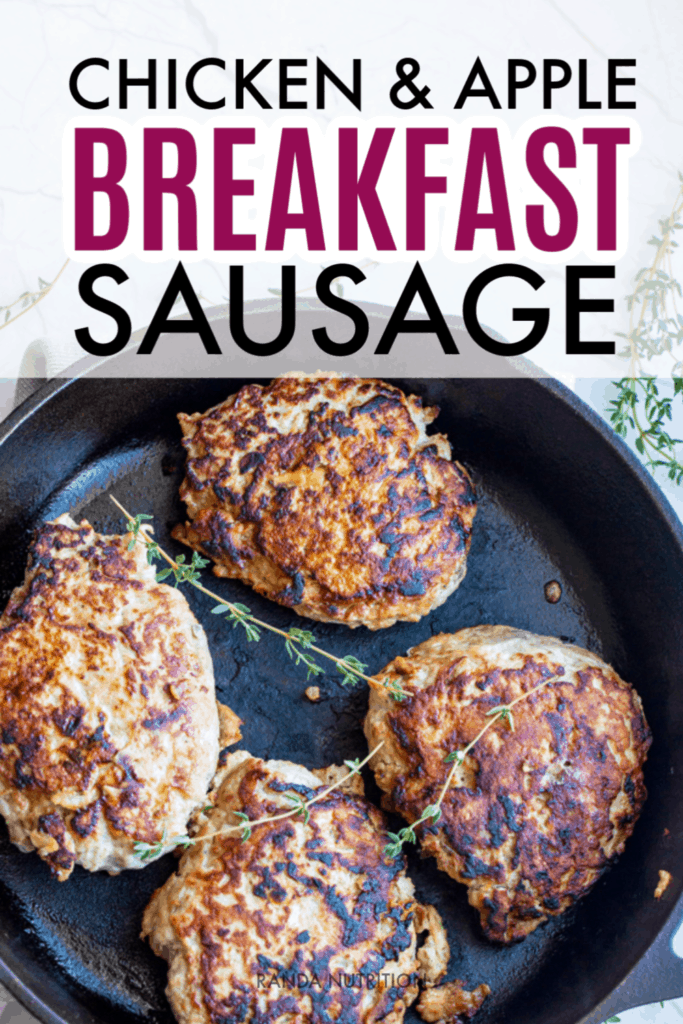 chicken apple breakfast sausage recipe