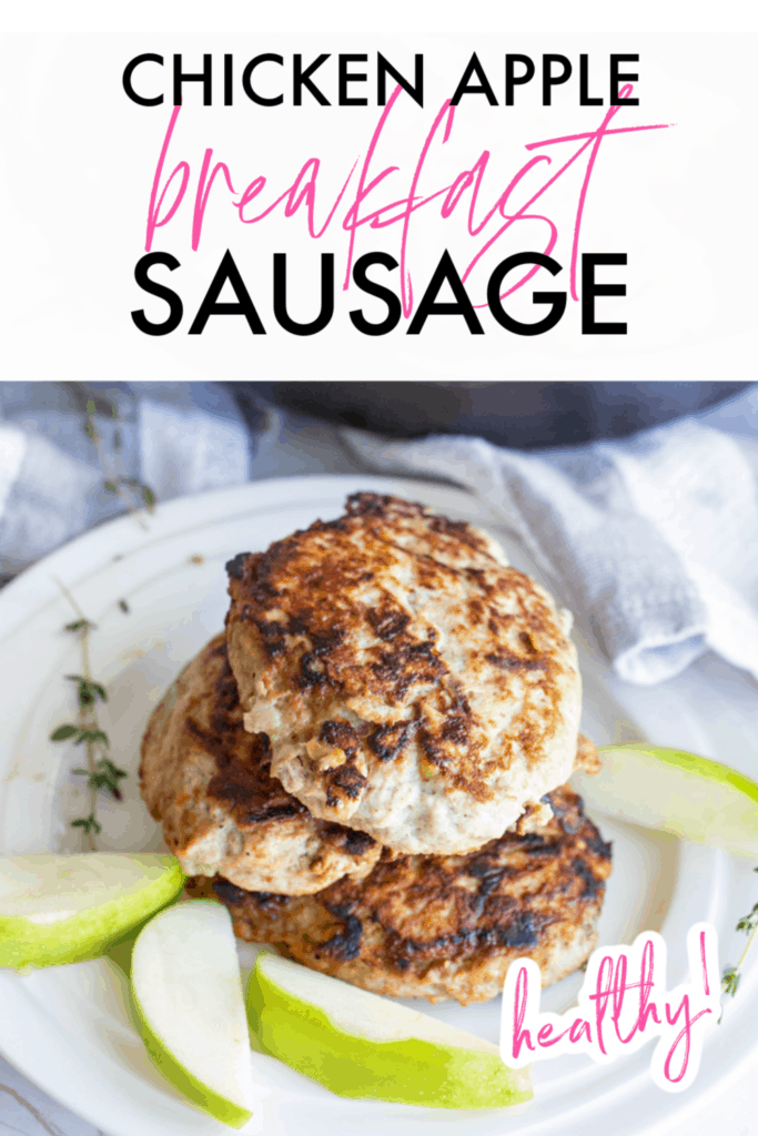 easy chicken apple breakfast sausage recipe