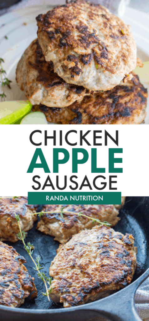 Chicken apple sausage