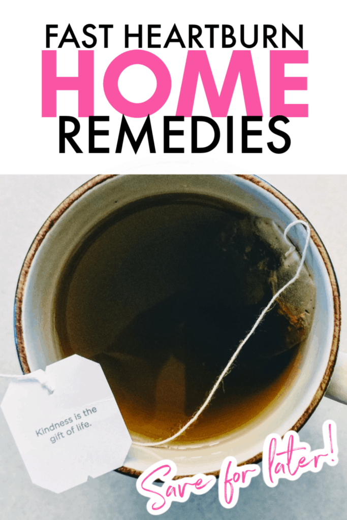 fast heartburn home remedies