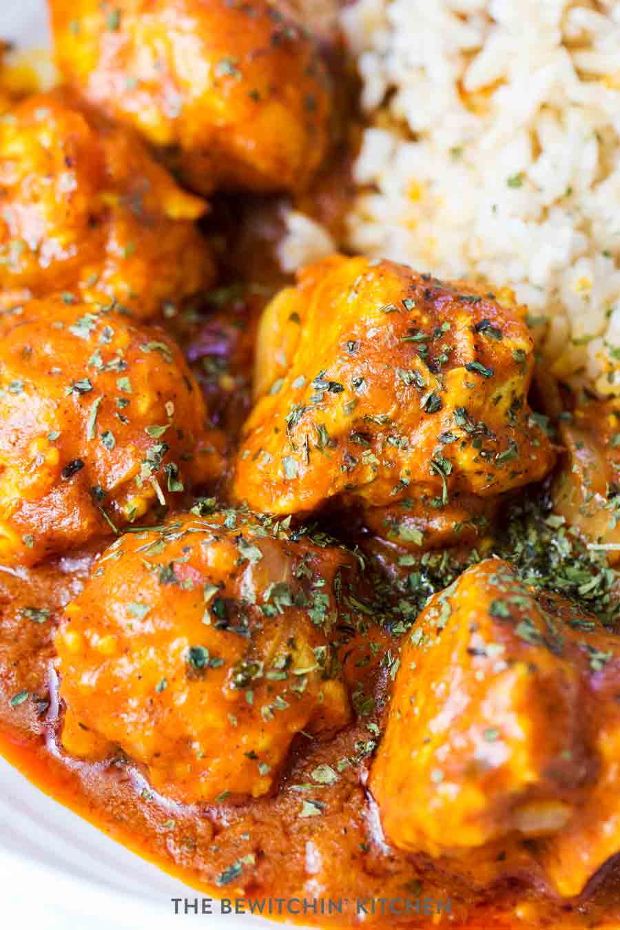 whole30 butter chicken meatballs recipe