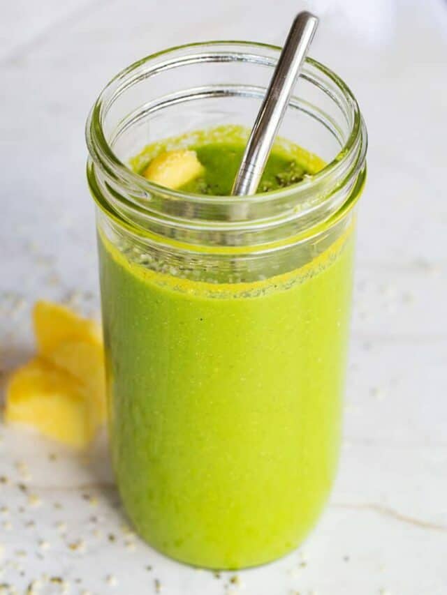 Anti-inflammatory Green Smoothie Story