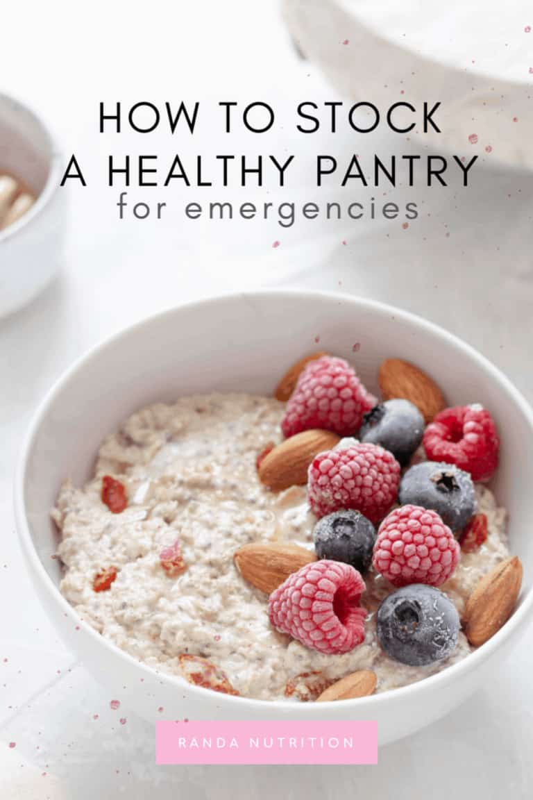 How to Stock a Healthy Pantry for Emergencies