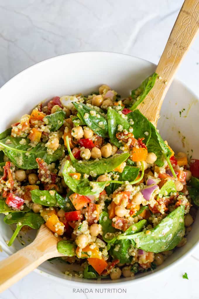 italian quinoa salad