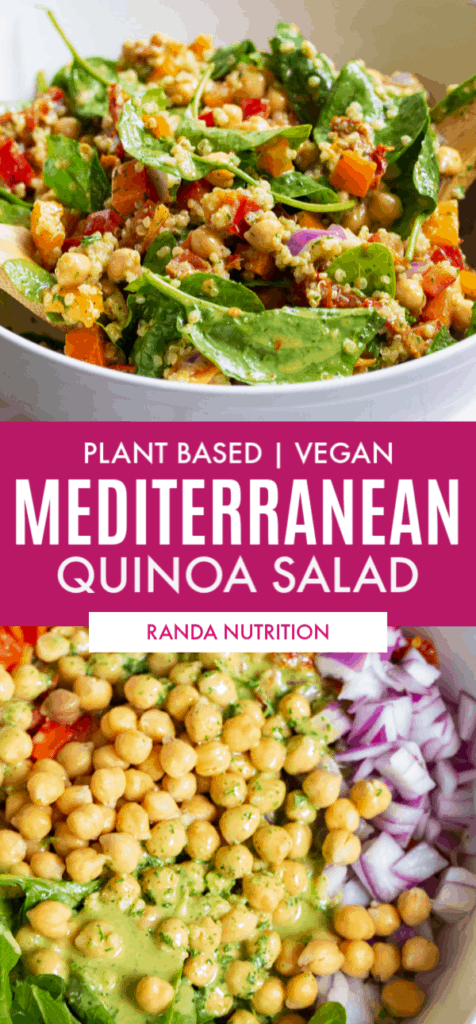mediterranean quinoa salad