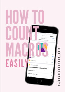 how to track macros