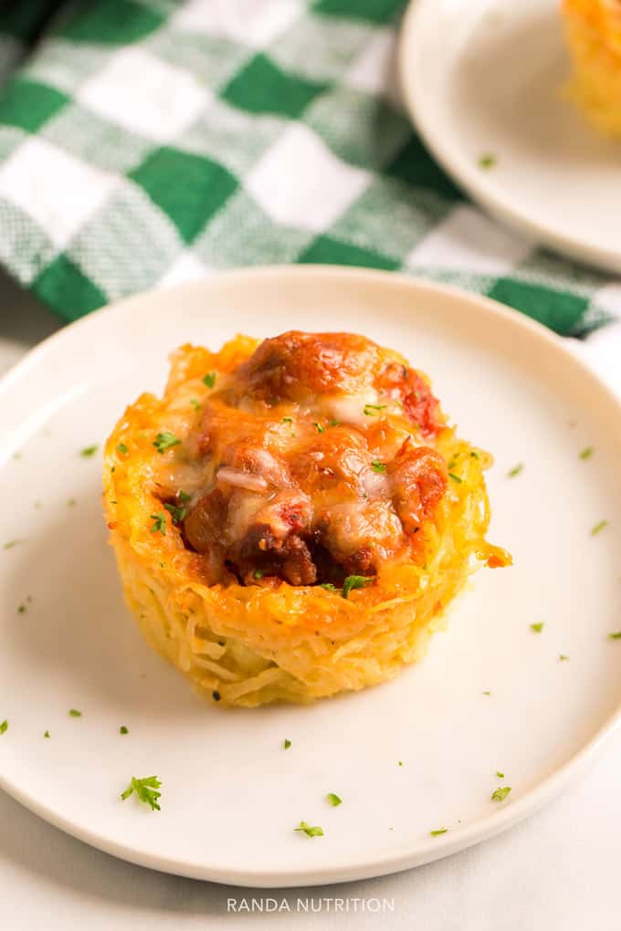 spaghetti squash nests recipe